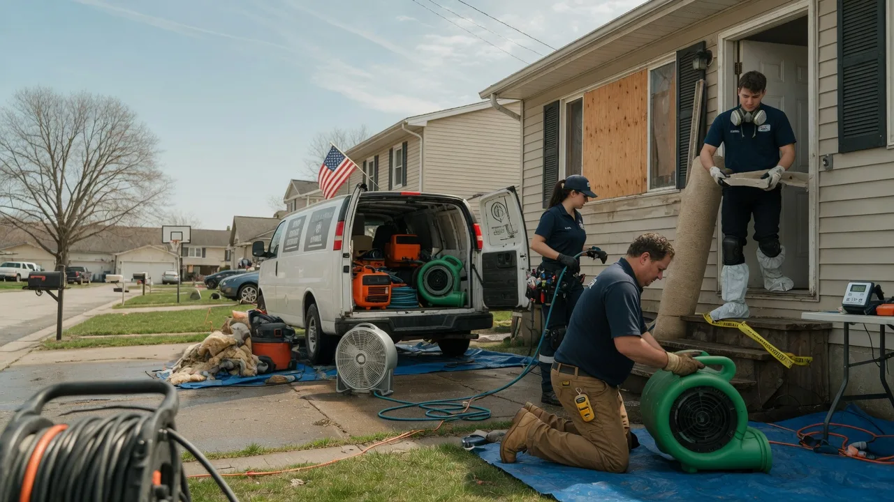 Water Damage Restoration in Connellsville, PA near me